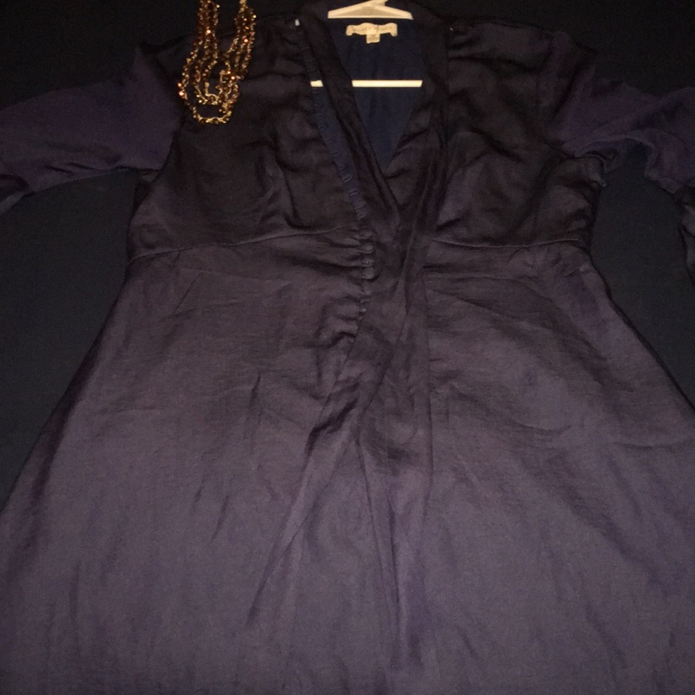 Honey Punch NWOT navy dress